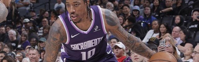 体育入口-德罗赞41+11科迪34+7 国王力克爵士两连胜