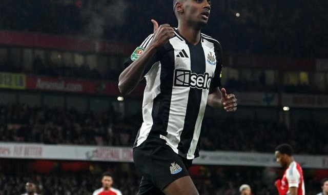 开云体育在线-标价1.5亿英镑，伊萨克是不是“英超第一中锋”？